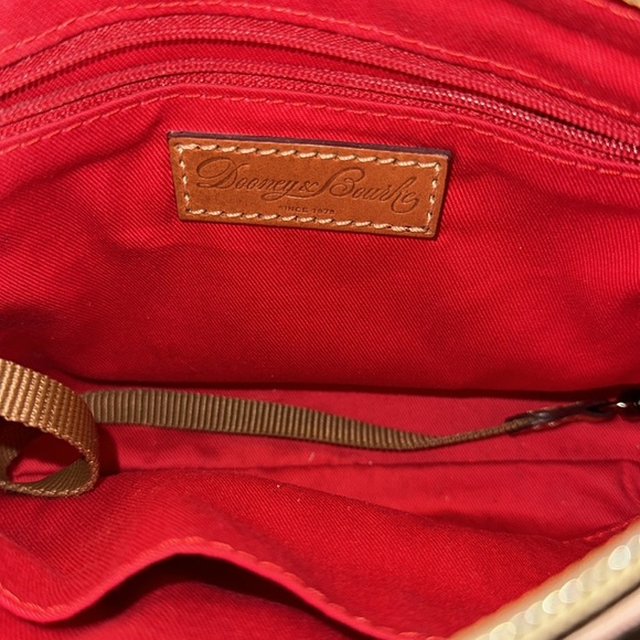 Dooney & Bourke Pink and Brown Crossbody Bag new without tags. - Picture 4 of 10